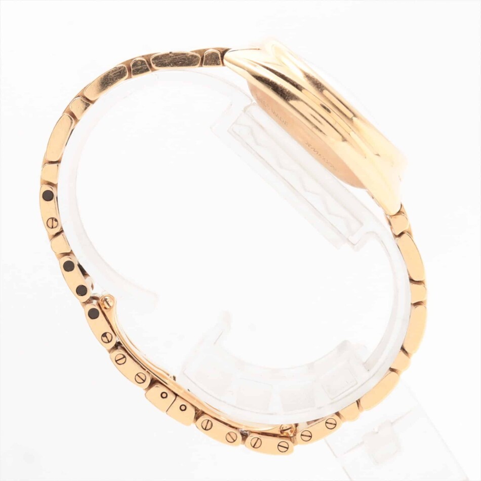 Vintage Cle de Cartier Rose Gold and Diamond Automatic Watch