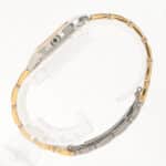 Vintage Cartier Panthere 27mm Gold and Steel Watch with Date
