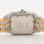 Vintage Cartier Panthere 27mm Gold and Steel Watch with Date