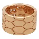 Vintage Bulgari Serpenti Seduttori Rubellite and Diamond Ring