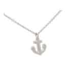 Vintage Tiffany & Co. Diamond Anchor Necklace