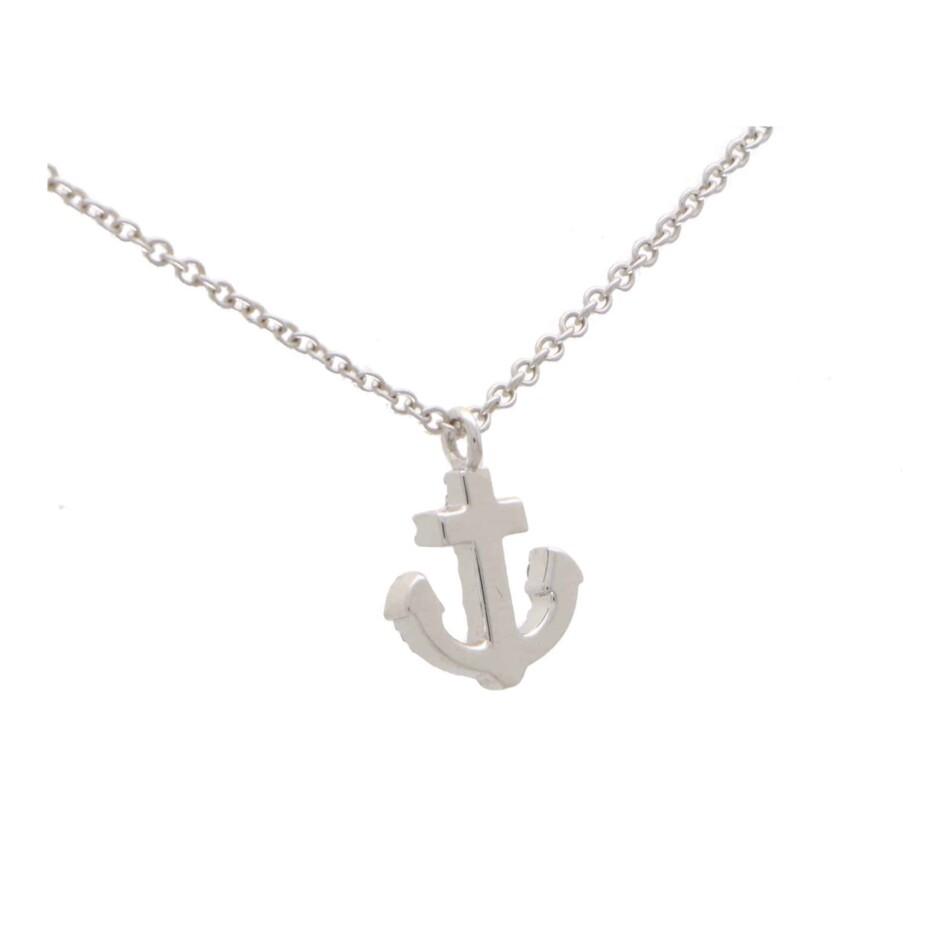 Vintage Tiffany & Co. Diamond Anchor Necklace