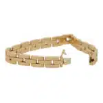 Vintage Cartier Maillon Panthère Three Row Bracelet