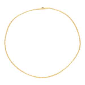 Cartier Torque Link Necklace Set in 18k Yellow Gold
