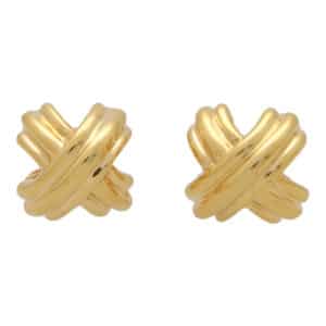 Vintage Tiffany & Co. Signature X Cross Earrings