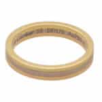 Vintage Cartier Trinity ‘Vendome Louis’ Band Ring Size 55