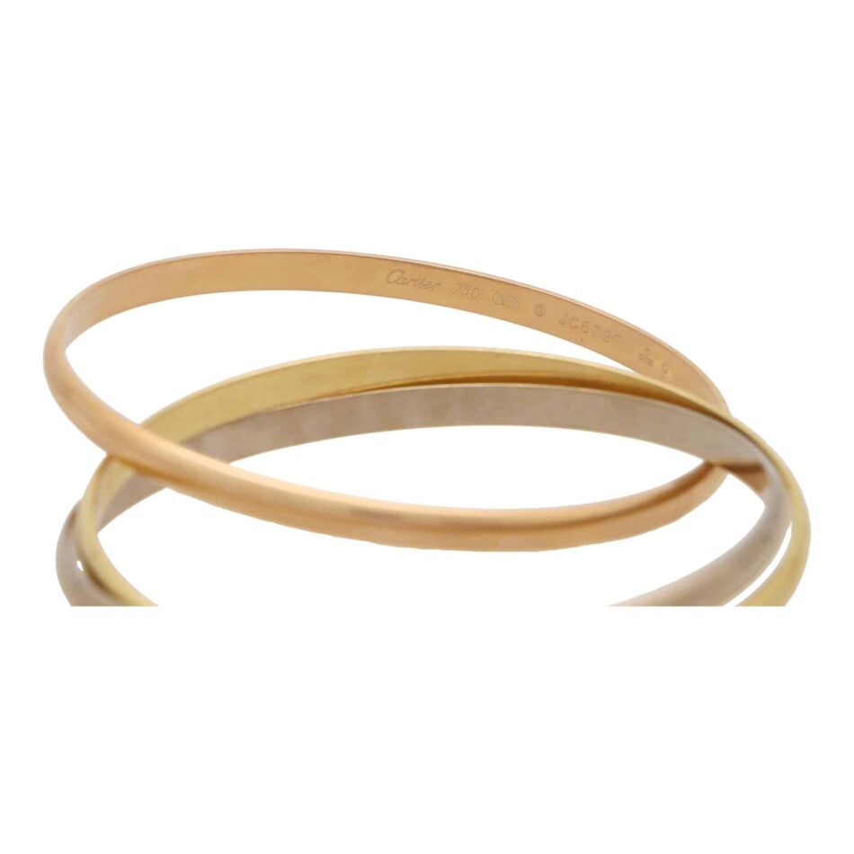 Vintage 1990's Cartier Trinity Bangle (4.5mm Model)