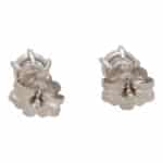 Vintage 1.50ct Diamond Solitaire Stud Earrings