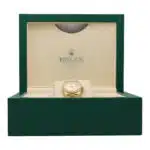 Vintage 1987 Yellow Gold and Diamond Rolex Datejust Watch