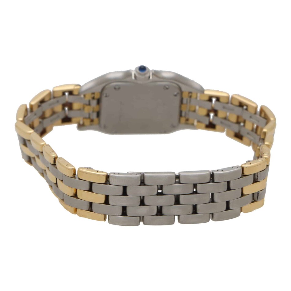 Vintage Cartier Panthere 22mm Gold and Steel Watch