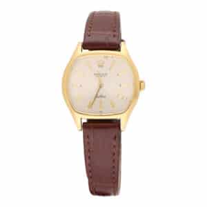 Vintage 1971 Rolex Cellini Watch in 18k Yellow Gold