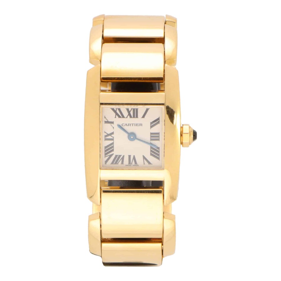Vintage Cartier Tankissime Yellow Gold Watch, 2800