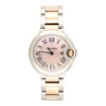 Vintage Cartier Ballon Bleu Pink Mother of Pearl Watch, 3009