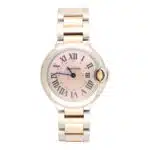 Vintage Cartier Ballon Bleu Pink Mother of Pearl Watch, 3009