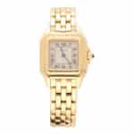 Vintage Cartier Panthere Yellow Gold Watch