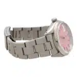 Vintage 1986 Rolex Oysterdate Precision Custom Pink Watch