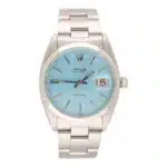 Vintage 1961 Manual ‘Tiffany Blue’ Rolex Oyster Date Watch