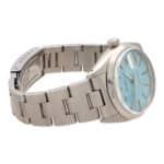Vintage 1961 Manual ‘Tiffany Blue’ Rolex Oyster Date Watch