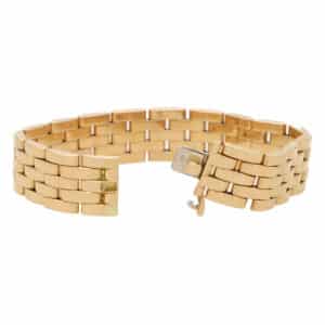 Vintage Cartier Maillon Panthère Five Row Bracelet