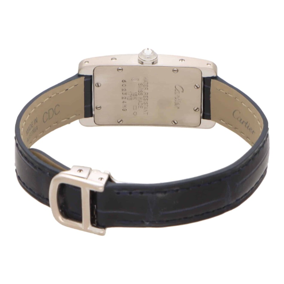 Vintage Cartier Diamond Tank Americaine Watch