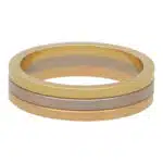 Vintage Cartier Trinity ‘Vendome Louis’ Band Ring Size 55
