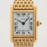 Vintage Cartier Tank Louis Watch in 18k Yellow Gold