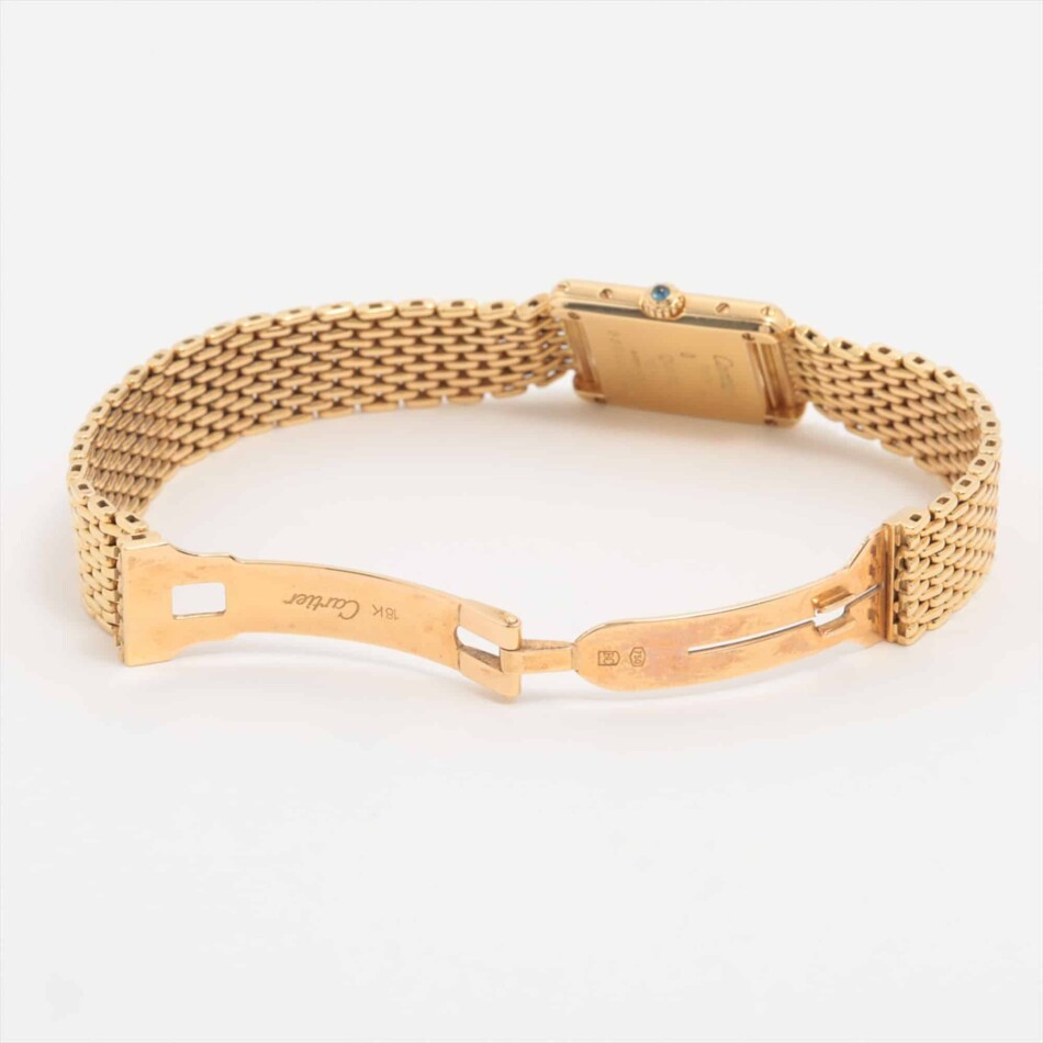 Vintage Cartier Tank Louis Watch in 18k Yellow Gold