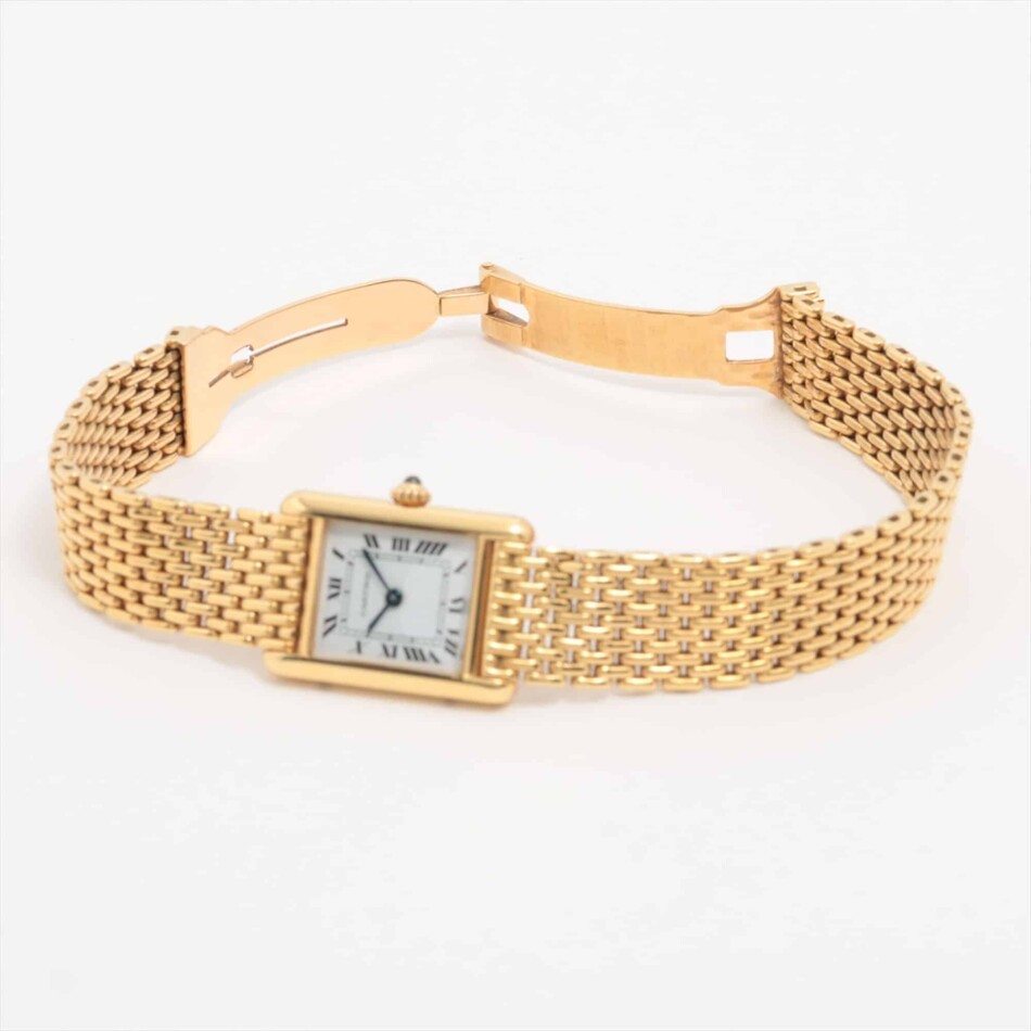 Vintage Cartier Tank Louis Watch in 18k Yellow Gold