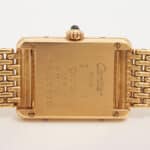 Vintage Cartier Tank Louis Watch in 18k Yellow Gold