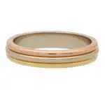 Vintage Cartier Trinity ‘Vendome Louis’ Band Ring Size 54