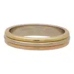 Vintage Cartier Trinity ‘Vendome Louis’ Band Ring Size 54