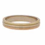 Vintage Cartier Trinity ‘Vendome Louis’ Band Ring Size 58