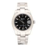 Vintage 2009 Automatic 31mm Rolex DateJust with Black Dial