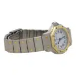 Vintage Cartier Santos Octagon Watch with Automatic Movement
