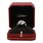 Vintage Cartier Panther Claw Onyx and Diamond Ring