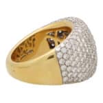 Vintage Diamond Bombe Ring