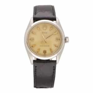 Vintage 1958 Rolex Oyster Watch with Explorer Dial