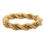 Vintage Convertible Twisted Rope Necklace / Bracelet