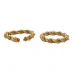 Vintage Convertible Twisted Rope Necklace / Bracelet
