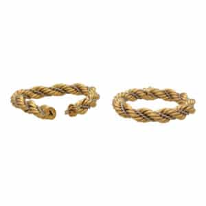Vintage Convertible Twisted Rope Necklace / Bracelet