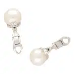 Vintage Tiffany & Co. Pearl and Diamond Earrings