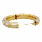 Vintage Angela Cummings for Tiffany & Co Mother of Pearl Bangle