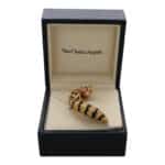 Vintage 1980's Van Cleef & Arpels Genet Cat Brooch