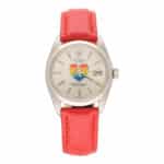 Vintage 1966 Automatic Rolex Watch with Custom Rainbow Dial