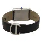 Vintage Cartier Tank Solo 3169 Watch in Steel