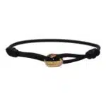 Vintage Cartier Trinity Black Cord Bracelet