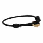 Vintage Cartier Trinity Black Cord Bracelet