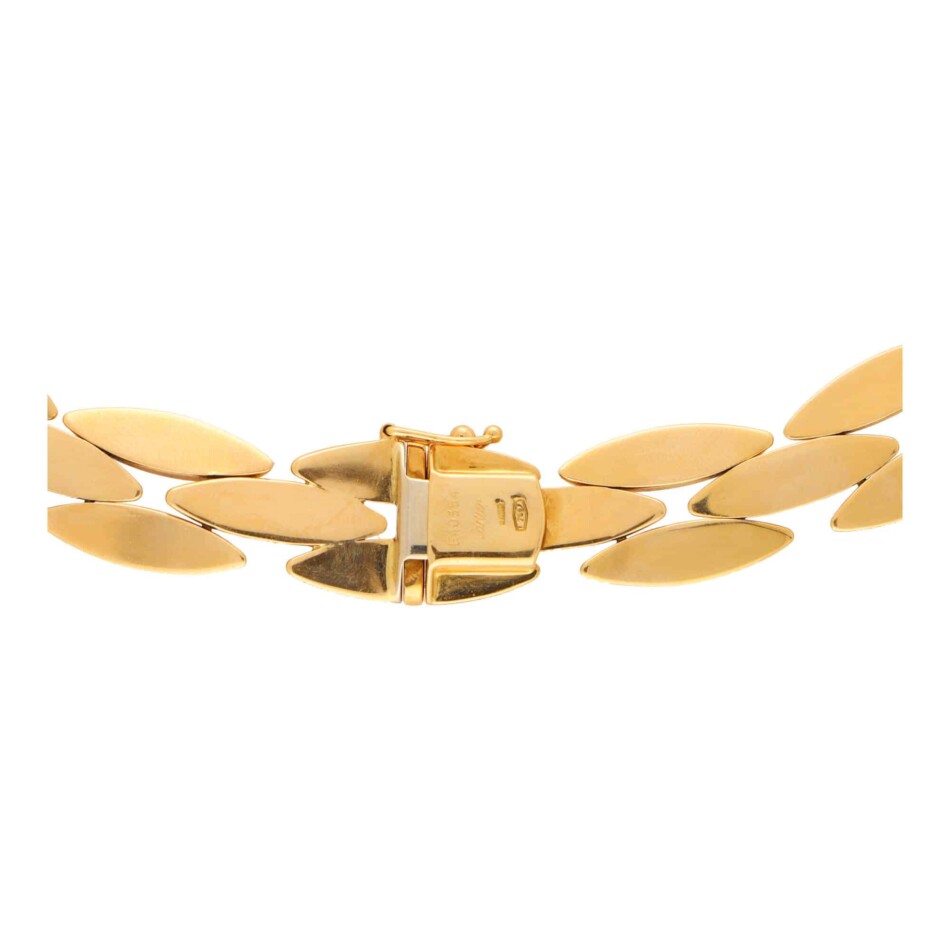 Vintage Cartier 'Gentiane' Oval Link Necklace