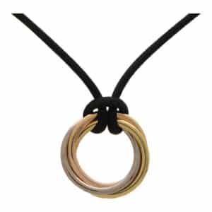 Vintage Cartier Trinity Cord Necklace