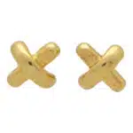 Vintage Tiffany & Co. Cross Stitch Stud Earrings